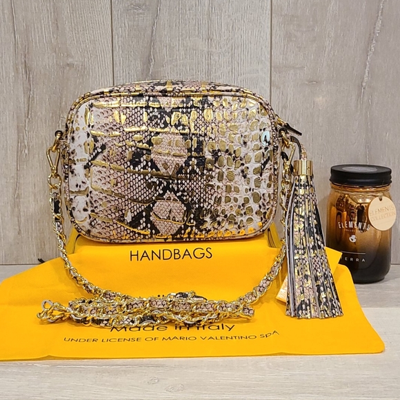 🔥VALENTINO By MARIO VALENTINO CHAIN CROSSBODY - Picture 2 of 15